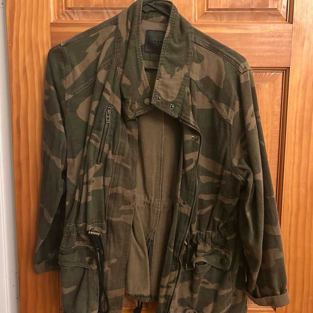 Camouflage Military Style Jacket